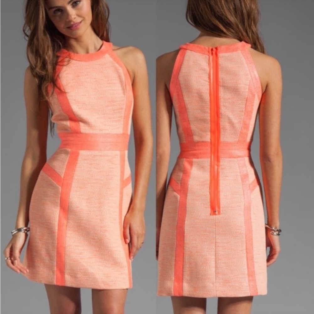🩵 RARE!! Lilly Pulitzer Milly Collection, Coral / Pink / Orange Dress